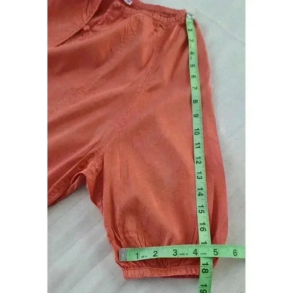 Calypso Christiane Celle‎ Women's 100% Silk Tunic Dress Orange Size XSMALL - Picture 7 of 7